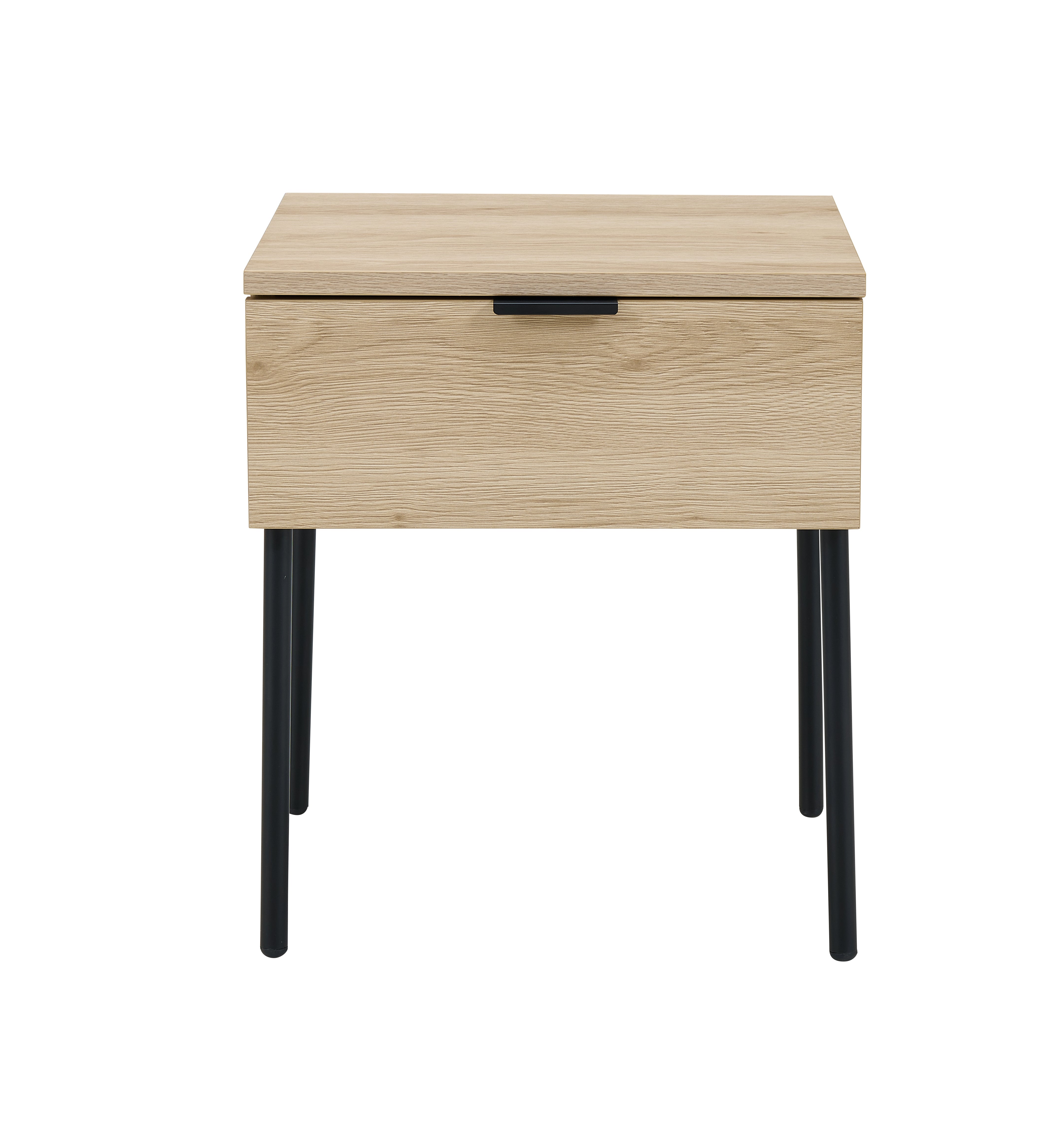 Luna Natural Wood Bedside Table